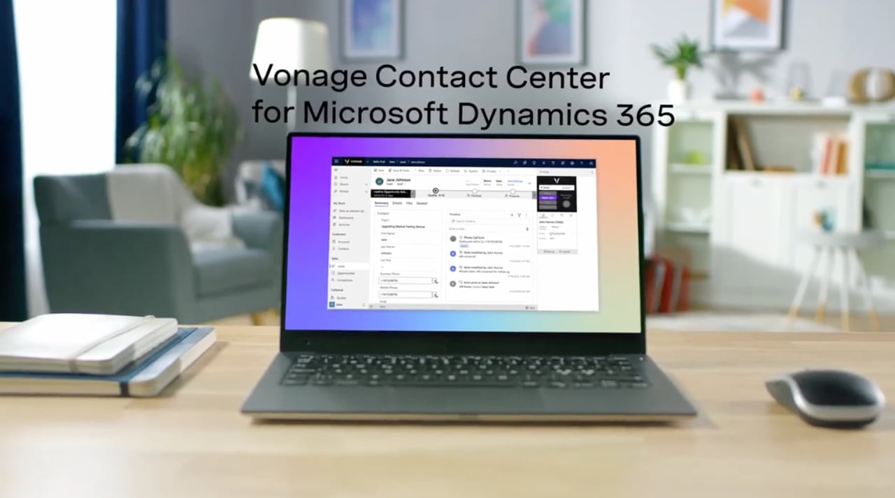 Vonage Contact Center for Microsoft Dynamics 365のご紹介 Vonage Contact Center for Microsoft Dynamics 365 Video Posterframe