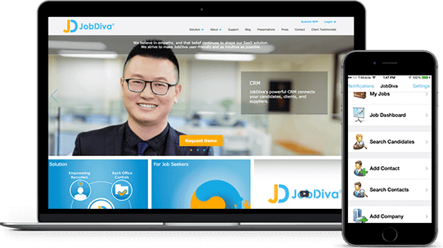 JobDiva Interface JobDiva Interface